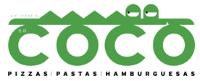 AHÍ VIENE EL SR. COCO PIZZAS PASTAS HAMBURGUESAS