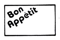 BON APPETIT