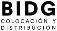 BIDG COLOCACIÓN Y DISTRIBUCIÓN