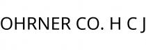 OHRNER CO. H C J