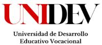 UNIDEV UNIVERSIDAD DE DESARROLLO EDUCATIVO VOCACIONAL