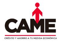 CAME CRÉDITO Y AHORRO A TU MEDIDA ECONÓMICA