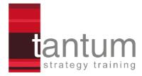 TANTUM STRATEGY TRAINING
