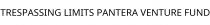 TRESPASSING LIMITS PANTERA VENTURE FUND