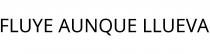 FLUYE AUNQUE LLUEVA