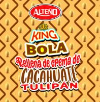 ALTEÑO KING BOLA RELLENA DE CREMA DE CACAHUATE