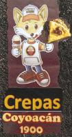 CREPAS COYOACAN 1900 KIKIN EL COYOTIN