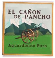 AGUARDIENTE PURO EL CAÑON DE PANCHO Y DISEÑO
