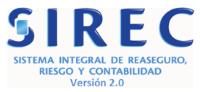 SIREC SISTEMA INTEGRAL DE REASEGURO; RIESGO Y CONTABILIDAD VERSIÓN 2.0