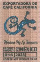 EXPORTADORA DE CAFÉ CALIFORNIA TURQUESA 016 2028