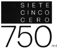 SIETE CINCO CERO 750 ML