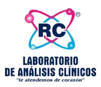 RC LABORATORIO DE ANALISIS CLINICOS TE ATENDEMOS DE CORAZON