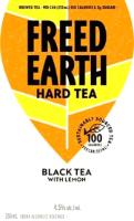 FREED EARTH HARD TEA BLACK TEA WITH LEMON