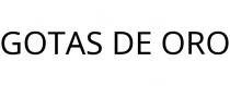 GOTAS DE ORO