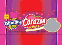 DE LA ROSA GUMMY POP CORAZON