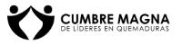 CUMBRE MAGNA DE LÍDERES EN QUEMADURAS