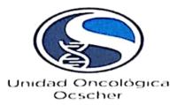 UNIDAD ONCOLOGICA OCSCHER