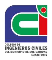 CIC COLEGIO DE INGENIEROS CIVILES DEL MUNICIPIO DE SOLIDARIDAD DESDE 1997