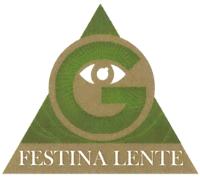 LA G ES LA SIGLA DE MI NOMBRE; EL OJO REFERENTE A LOS SERVICIOS OPTICOS ENCERRADO EN UN CIRCULO