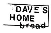 DAVE HOME BREAD