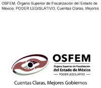 OSFEM; ÓRGANO SUPERIOR DE FISCALIZACIÓN DEL ESTADO DE MÉXICO; PODER LEGISLATIVO; CUENTAS CLARAS; MEJORES GOBIERNOS
