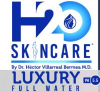 H2O SKINCARE BY DR. HÉCTOR VILLAREAL BERMEA M.D. LUXURY FULL WATER PH 5.5