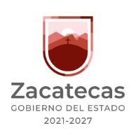 ZACATECAS GOBIERNO DEL ESTADO 2021-2027