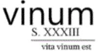 VINUM S. XXXIII