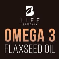 B LIFE COMPANY OMEGA 3 FLAXSEED OIL