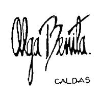 OLGA BENITA CALDAS