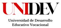 UNIDEV UNIVERSIDAD DE DESARROLLO EDUCATIVO VOCACIONAL