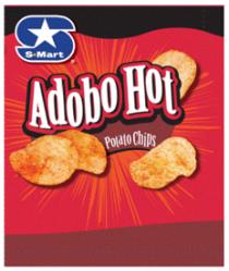 S MART ADOBO HOT POTATO CHIPS