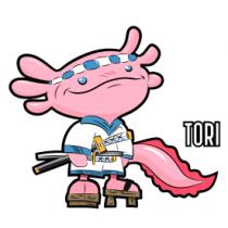 TORI EL AXOLOTE SAMURAI