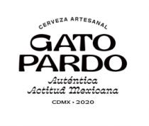 CERVEZA ARTESANAL GATO PARDO AUTENTICA ACTITUD MEXICANA
