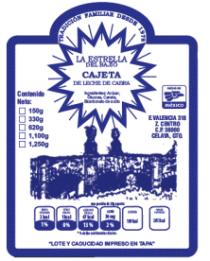 LA ESTRELLA DEL BAJÍO CAJETA DE LECHE DE CABRA