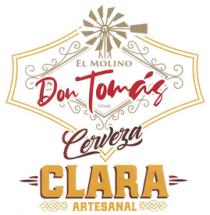 EL MOLINO DON TOMÁS DTMB CERVEZA CLARA ARTESANAL