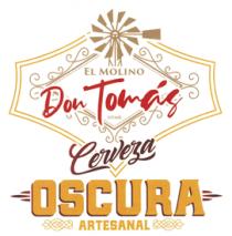 EL MOLINO DON TOMÁS DTMB CERVEZA OSCURA ARTESANAL