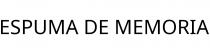ESPUMA DE MEMORIA