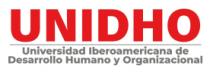 UNIDHO UNIVERSIDAD IBEROAMERICANA DE DESARROLLO HUMANO Y ORGANIZACIONAL