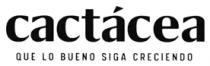 CACTÁCEA QUE LO BUENO SIGA CRECIENDO