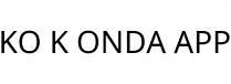 KO K ONDA APP