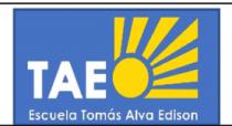 TAE ESCUELA TOMÁS ALVA EDISON