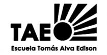 TAE ESCUELA TOMÁS ALVA EDISON