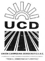 UCD UNIÓN CAMPESINA DEMOCRÁTICA 