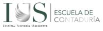 IUS ESCUELA DE CONTADURÍA IVSTITIA VNIVERSA SOLVENTVR