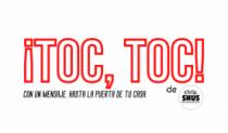 ¡TOC; TOC! CON UN MENSAJE; HASTA LA PUERTA DE TU CASA. DE RTOTAL SHUS DISFRUTA MAS