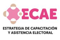 ESTRATEGIA DE CAPACITACIÓN Y ASISTENCIA ELECTORAL ECAE