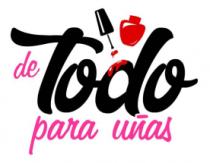 DE TODO PARA UÑAS