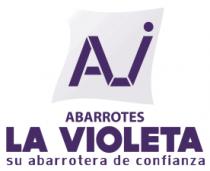 AVJ ABARROTES LA VIOLETA SU ABARROTERA DE CONFIANZA