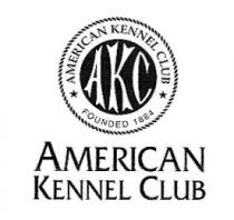 AMERICAN KENNEL CLUB AKC FOUNDED 1884 AMERICAN KENNEL CLUB Y DISEÑO